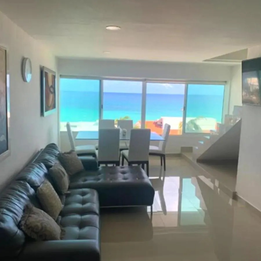 Espectacular Penthouse Con Piscina Y Vista Al Mar En Cancun Daire